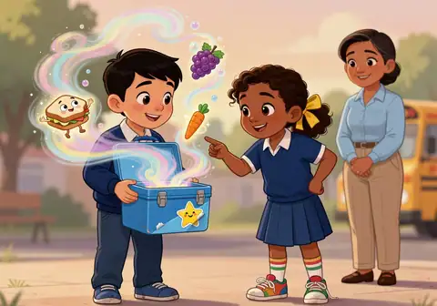 Illustration for Niko and the One-Hour Lunchbox