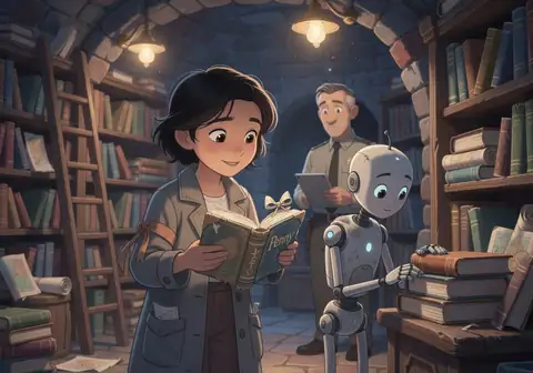 Illustration for The Last Library Keeper