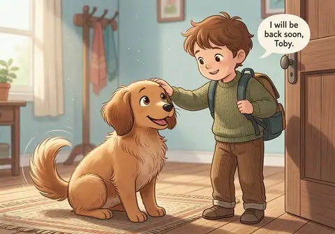 Illustration for Toby Waits with Love